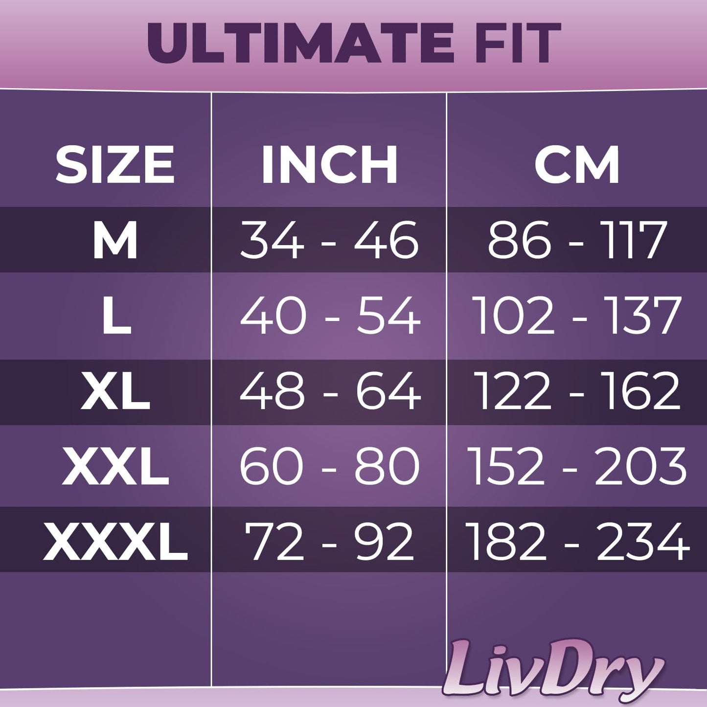Livdry XL Adult Diapers Women Overnight, Ultimate Max Absorbency, All Day or Night Protection, Extra Large (11 Count)
