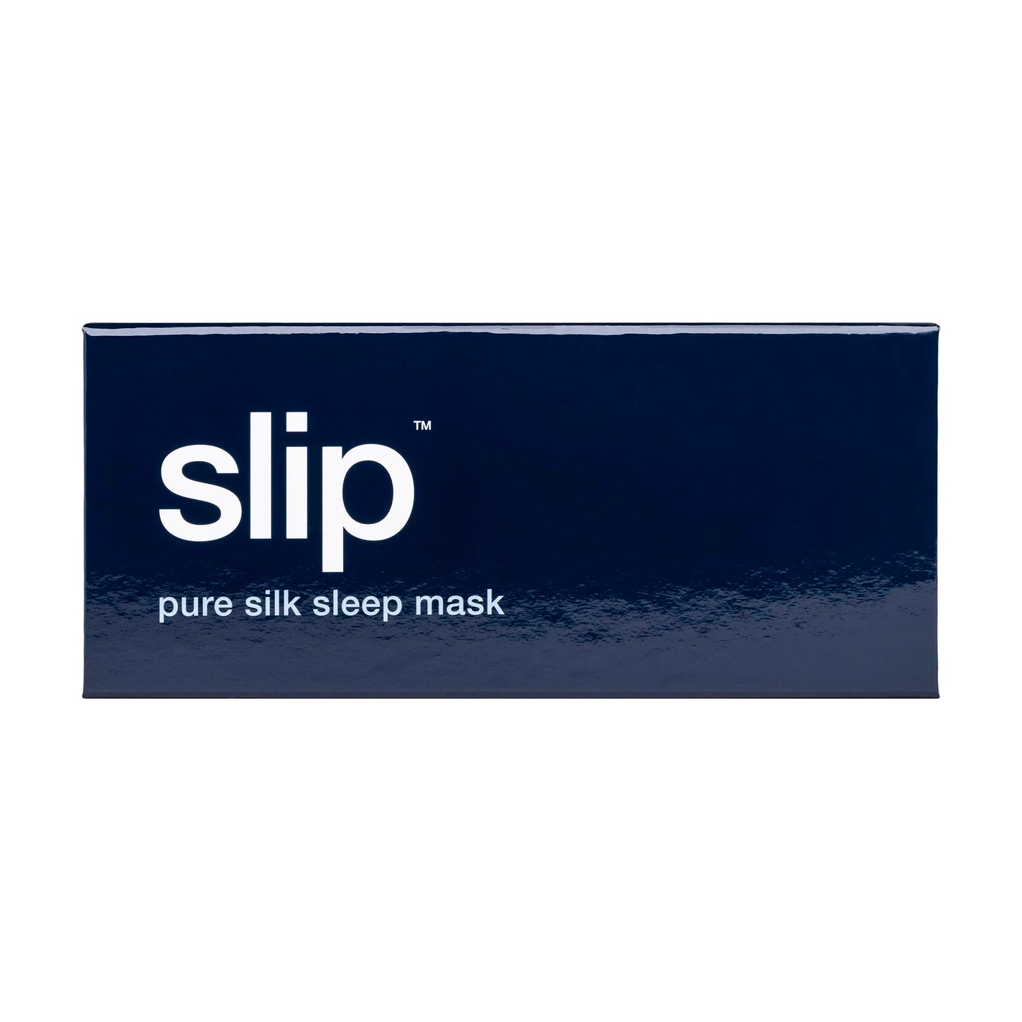 slip Pure Silk Sleep Mask - Navy | 100% Mulberry Silk, Ultra Soft & Comfortable, Blocks Light for Restful Sleep | Adjustable Strap for Perfect Fit, Gentle on Skin & Hair | Ideal Travel Accessory
