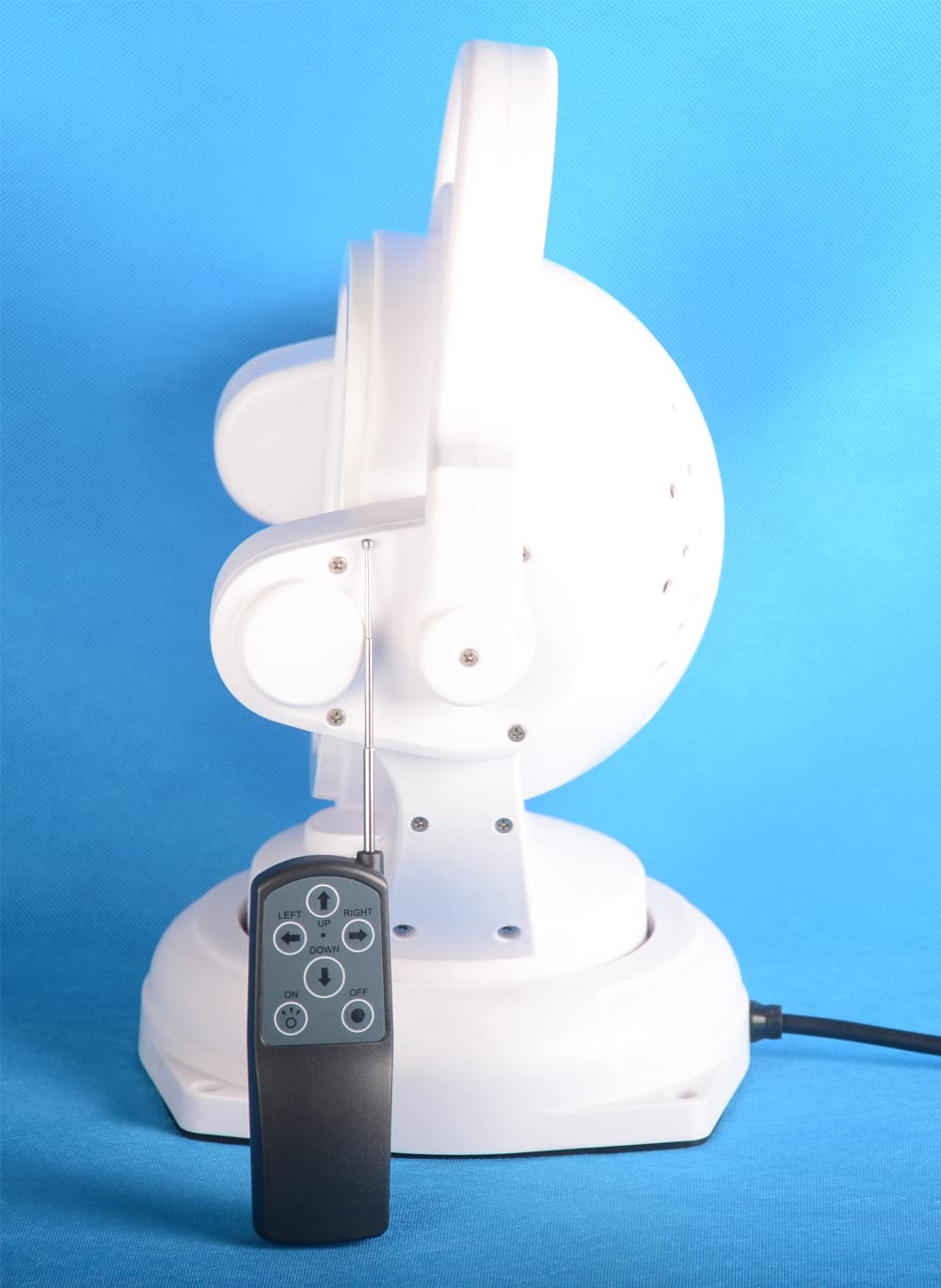 FSYF LED Searchlight 60W 11 Inch Remote Control 360° Rotating White Polycarbonate Boat Light Model d44aaa27-1a27-4124-aff6-735802