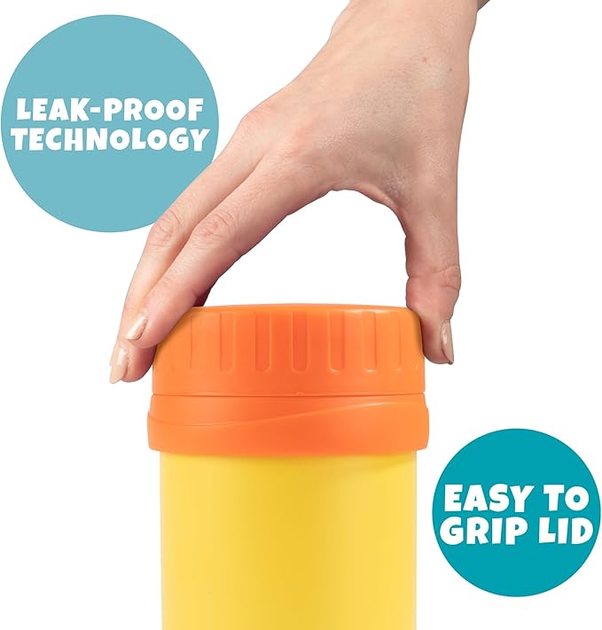Bentology Stainless Steel Insulated 13oz Lunch Jar for Kids- Large Leak Proof, thermos Storage Keeps for Hot or Cold Food, Soups, Liquids w Wide Mouth- BPA Free for Back to School Lunch Boxes, Bags