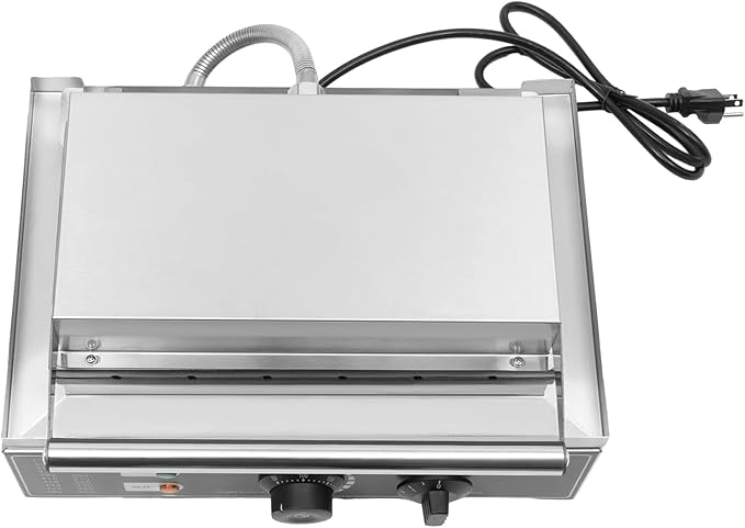 Corn Dog Waffle Maker, 1500W 6 Pcs Non-Stick Hot Dog Machine with Temp & Time Control, Countertop Waffle Pop Maker for Restaurant Bakery Snack Bar Family