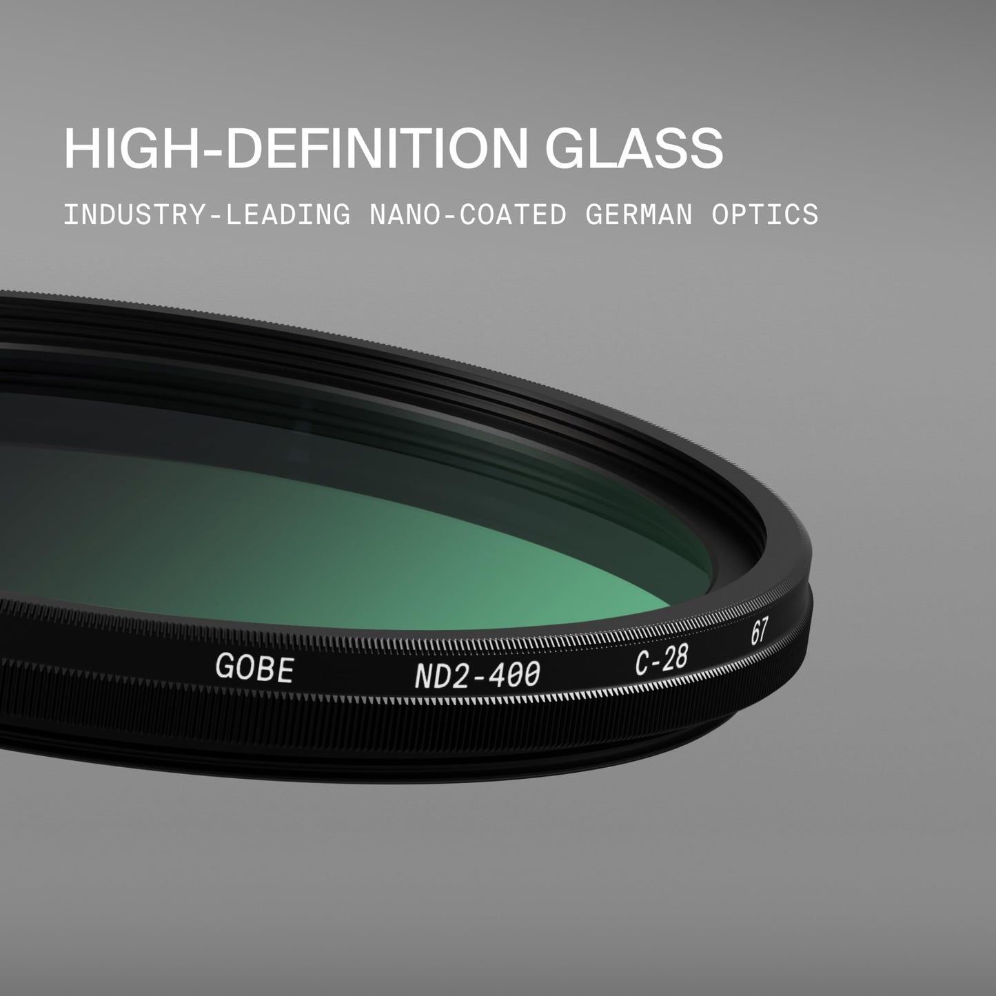 Gobe 49Mm Nd2-400 Variable Nd Lens Filter (Pro)