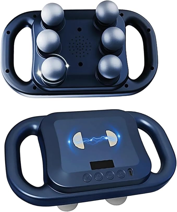 Belovedone Massage Gun, 6 Head Percussion Massage Guns, Deep Tissue Muscle Massagers, Electric Massager Tool for Legs, Arm...