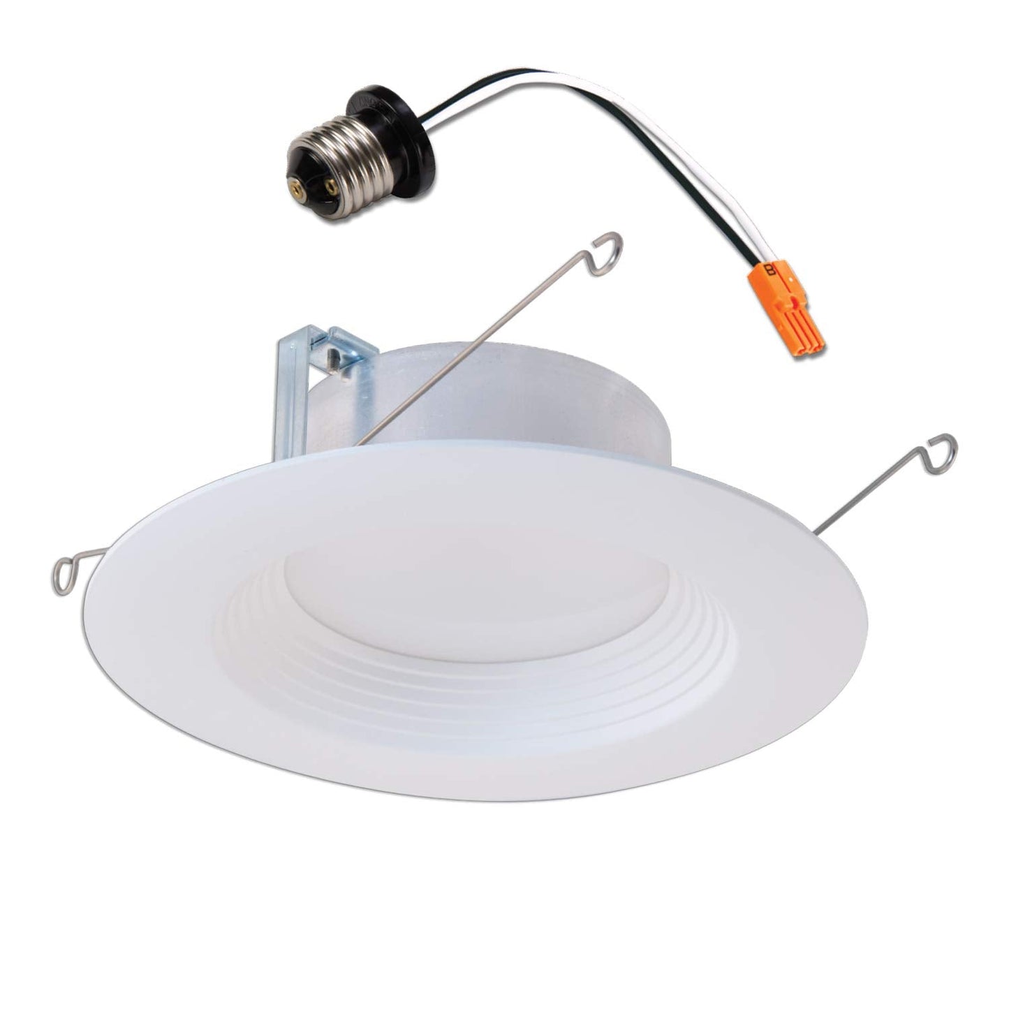 HALO Integrated LED Recessed Ceiling Light, 90 CRI, 2700K Warm White, Model LT560WH6927R-CA, Calif. Title 20 Compliant, Plastic