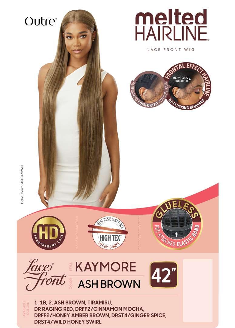 Outre Lace Front Wig - Melted Hairline - Kaymore (DR RAGING RED)