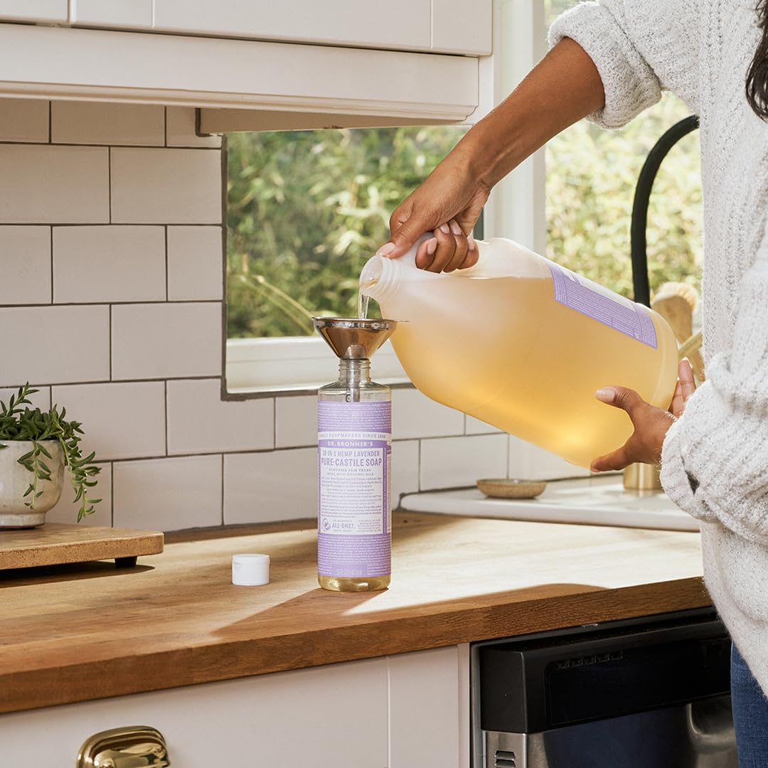 Dr. Bronners Rose Liquid Soap, 128 FZ