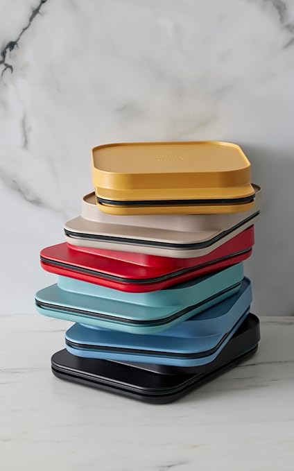 Rosti Mensura Kitchen Scale Accurate Measurements Made Effortless - Experience Precision Cooking with Battery - Powered Convenience - Requires 3 AAA Batteries for Reliable Performance (Dusty Blue)