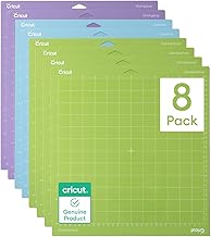 Cricut Cutting Mat Variety Pack (8 Count, 12in x 12in) - for Explore & Maker Machines - Includes 4 StandardGrip, 2 LightGr...