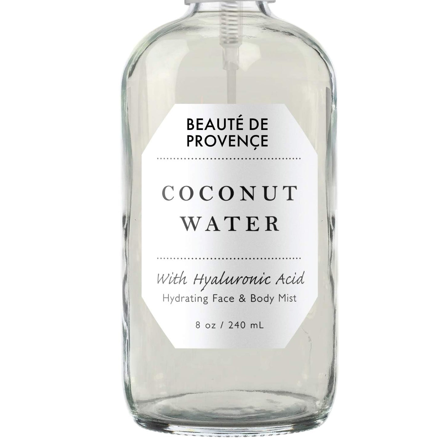 BEAUTE DE PROVENCE | Face & Body Mist Spray - Soothing Cucumber Water With Moisturizing Hyaluronic Acid | Instant Soothing, Cool