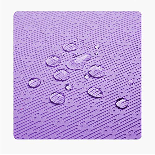 Hatha Yoga Extra Thick TPE Yoga Mat - 72"x 32" Thickness 1/2 Inch -Eco Friendly SGS Certified - With High Density Anti-Tea...