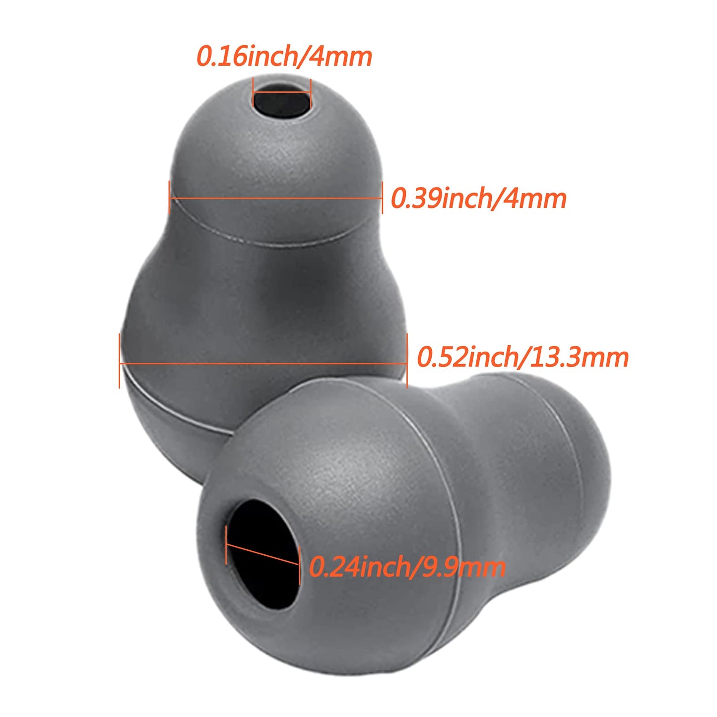 Replacement Accessories Kit Fits Classic 3 Cardiology 3 & Cardiology 4 for Littman Stethoscope Replacement Parts & Stethoscope Bell Cover Diaphragm and Eartips Earbud Replacement Parts (grey)