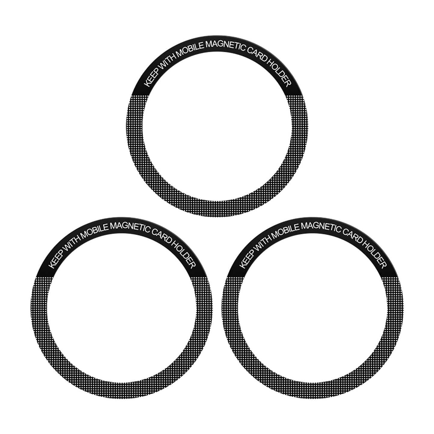 Maserweller Universal Metal Ring Sticker For Magnetic Charger Compatible With Iphone/Samsung/Android All Cellphones, Magnetic Mo