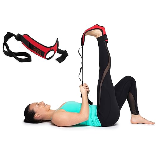OPTP The Original Stretch-EZ, USA Made Top Choice Plantar Fasciitis Stretcher, Hamstring Stretch Strap and Achilles Tendon...