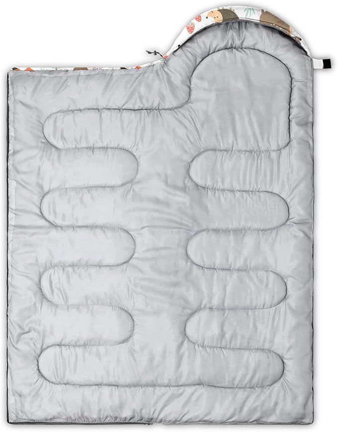 Axolotl Unicorn Sleeping Bag for Kids Boys Girls–Lightweight Warm Cold Weather Sleeping Bags,Waterproof Portable Sleeping Bag with Compression Sack for Camping Backpacking Outdoor Indoor