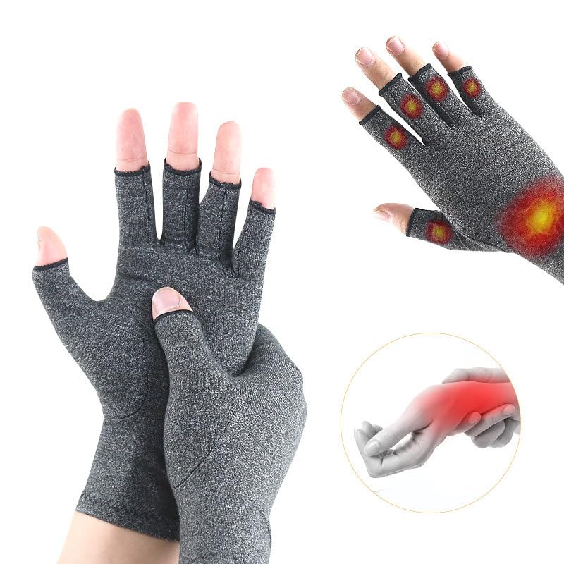 Fingerless Gloves For Women Men – Breathable Soft Half Finger Glove Spandex Blend Moisture Wicking for Sport