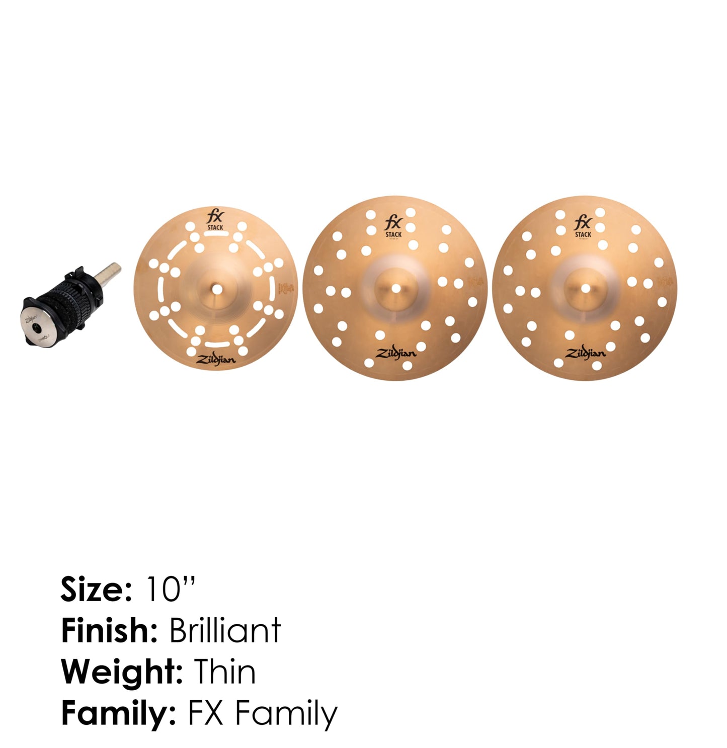 Zildjian Fx Stack, 10 Inch