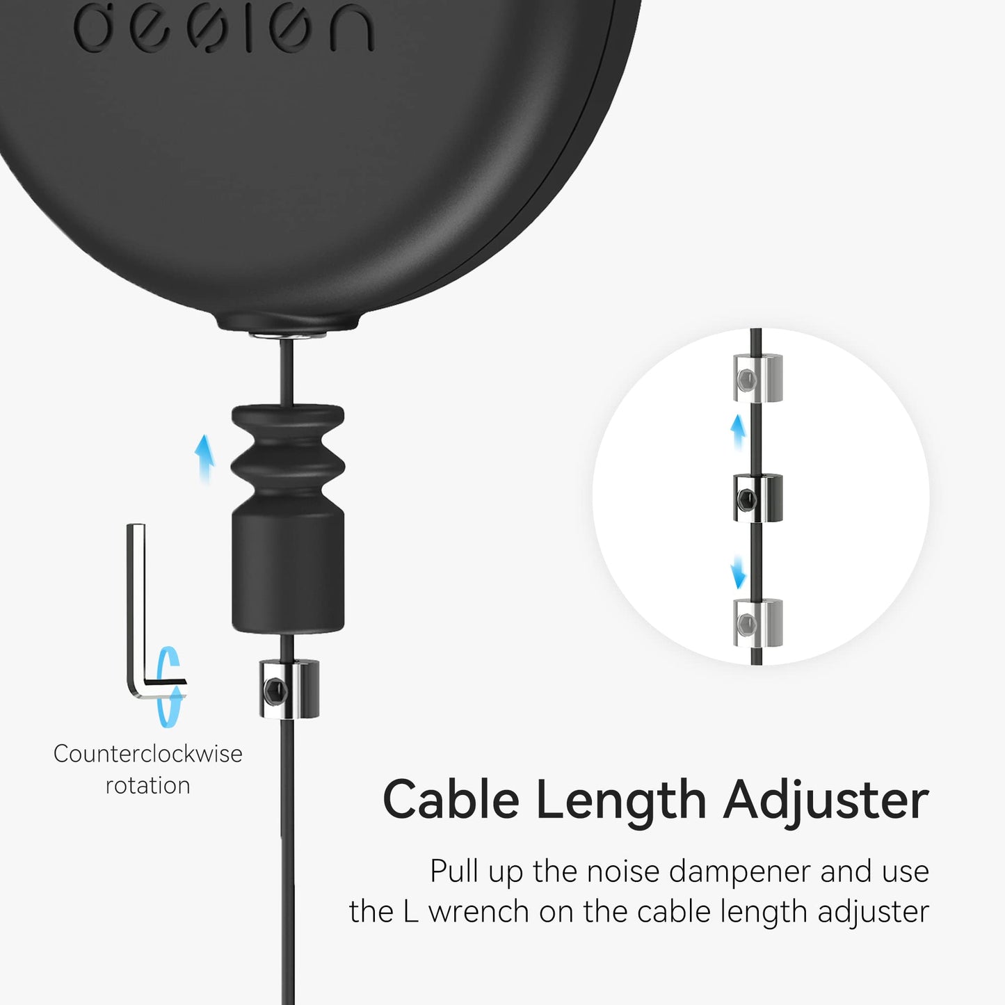 KIWI design VR Cable Management, 6 Packs VR Pulley System Compatible with Quest 3S/3/2/1/Pico/PSVR/PSVR2