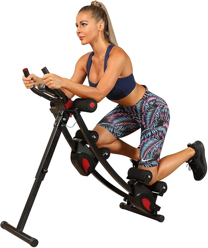 WINBOX Ab Machine Multi-Functional Exercise Equipment for Home Gym, Height Adjustable Abs Workout Equipment