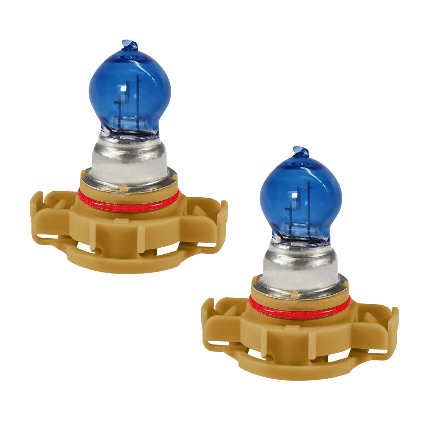Downhill PSX24W Fog Light Bulbs, 12V 24W, Ultra-bright Quartz Glass, 2 PCS, White Light