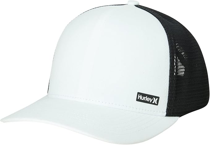 Hurley Men's Caps - H2O-Dri League Baseball Caps for Men with Snapback Closure - Classic Mens Trucker Hats (S-XL)