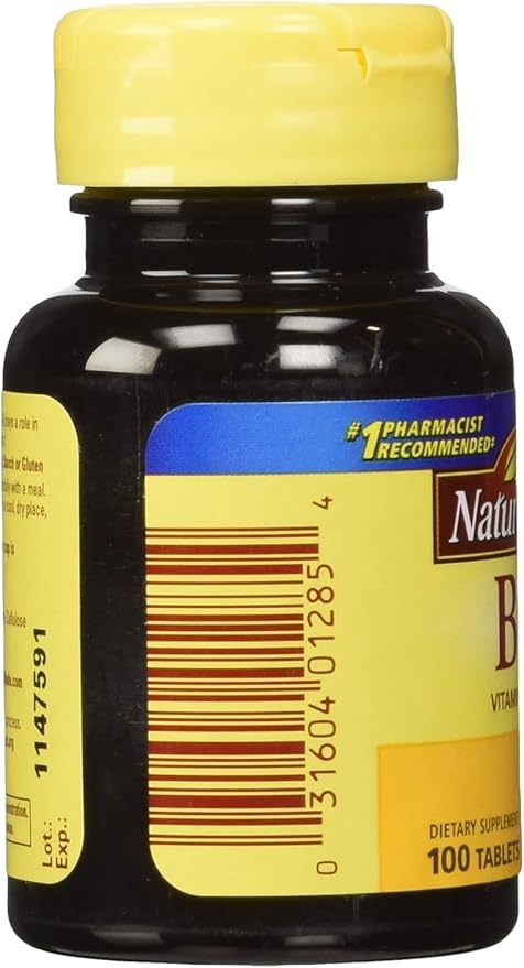 Nature Made Vitamin B-6 100 Mg, Tablets, 100-Count (Pack of 2)