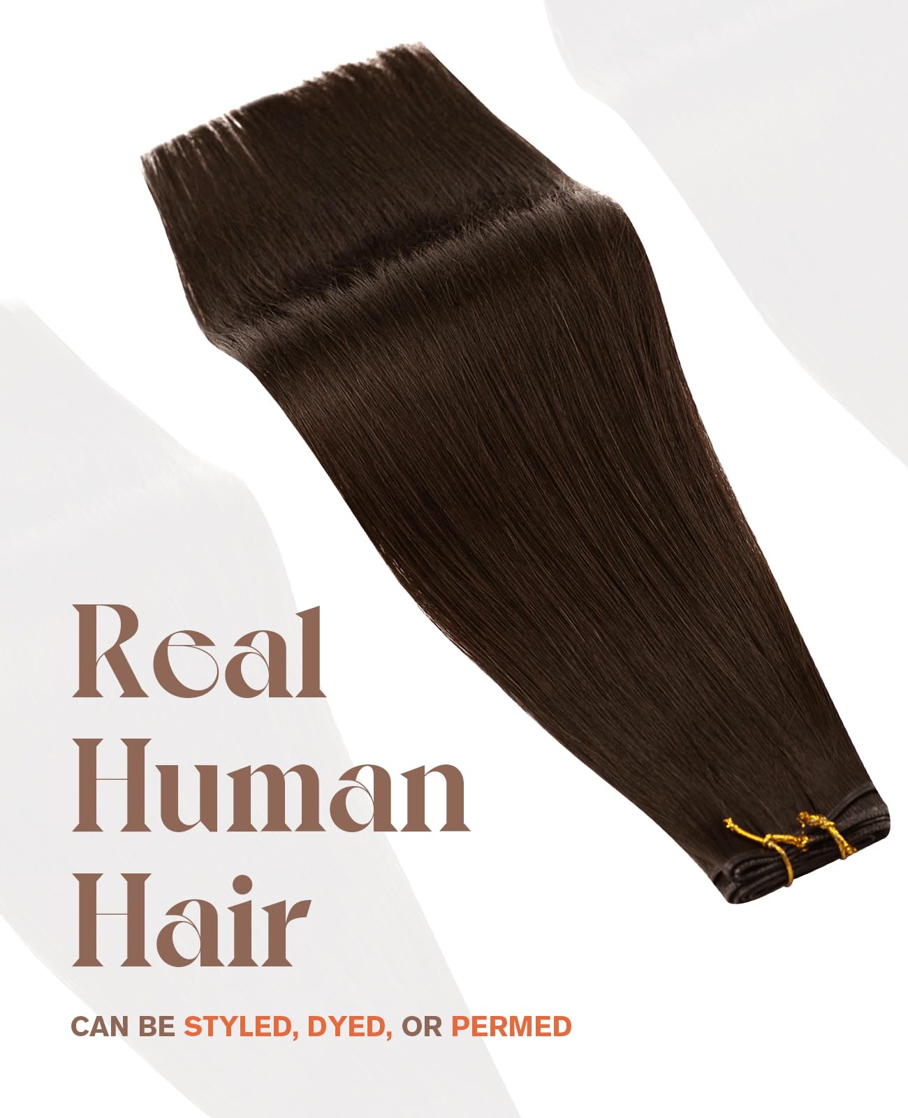 Sunny Hair Genius Weft Hair Extensions Human Hair Brown Sew In Hair Extensions Real Human Hair Brown Genius Weft Human Hair Exte