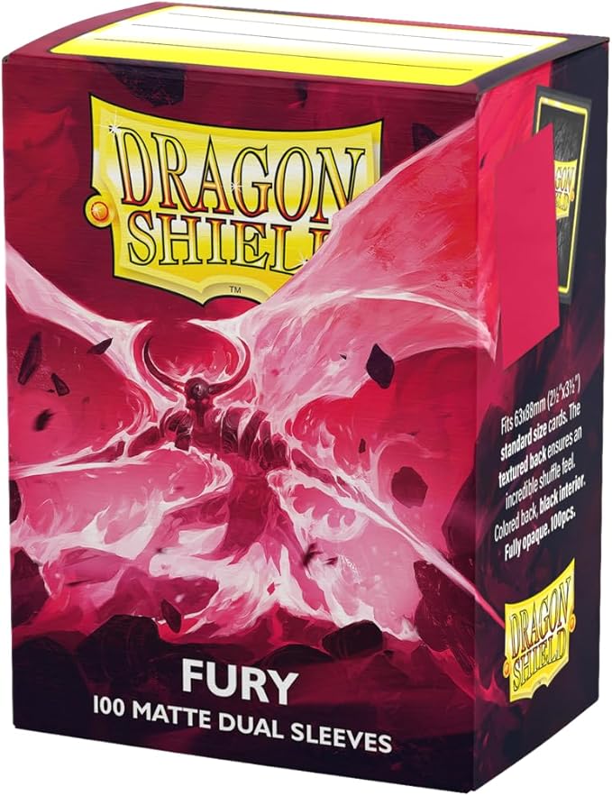 Dragon Shield | Matte Dual Standard Size Card Sleeves | 100 CT - Smooth & Tough Premium TCG Sleeves - Compatible with Poke...