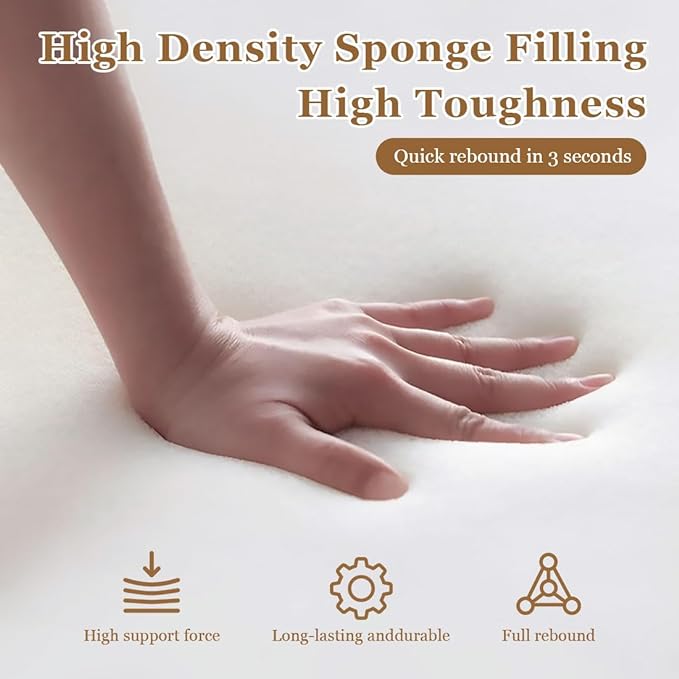 Bed Gap Filler,High-Density Bed Crack Filler with Removable Cover,Mattress Extender for Headboard Gap,Spacer Filler Between Mattress and Wall,Bed Wedge Gap Filler,Full Size,Dark Gray,78"x6"x6"