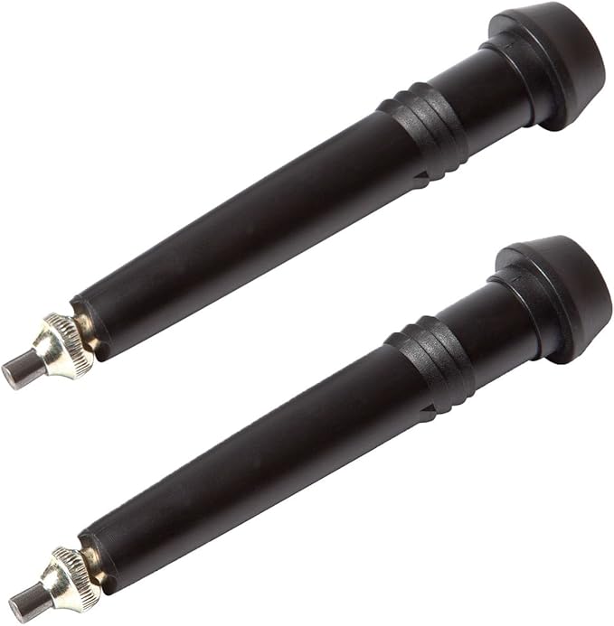Black Diamond Flex Tech Tips | Replaceable Rubberized Tips | Shock-Absorbing | Compatibility for BD Trekking Poles