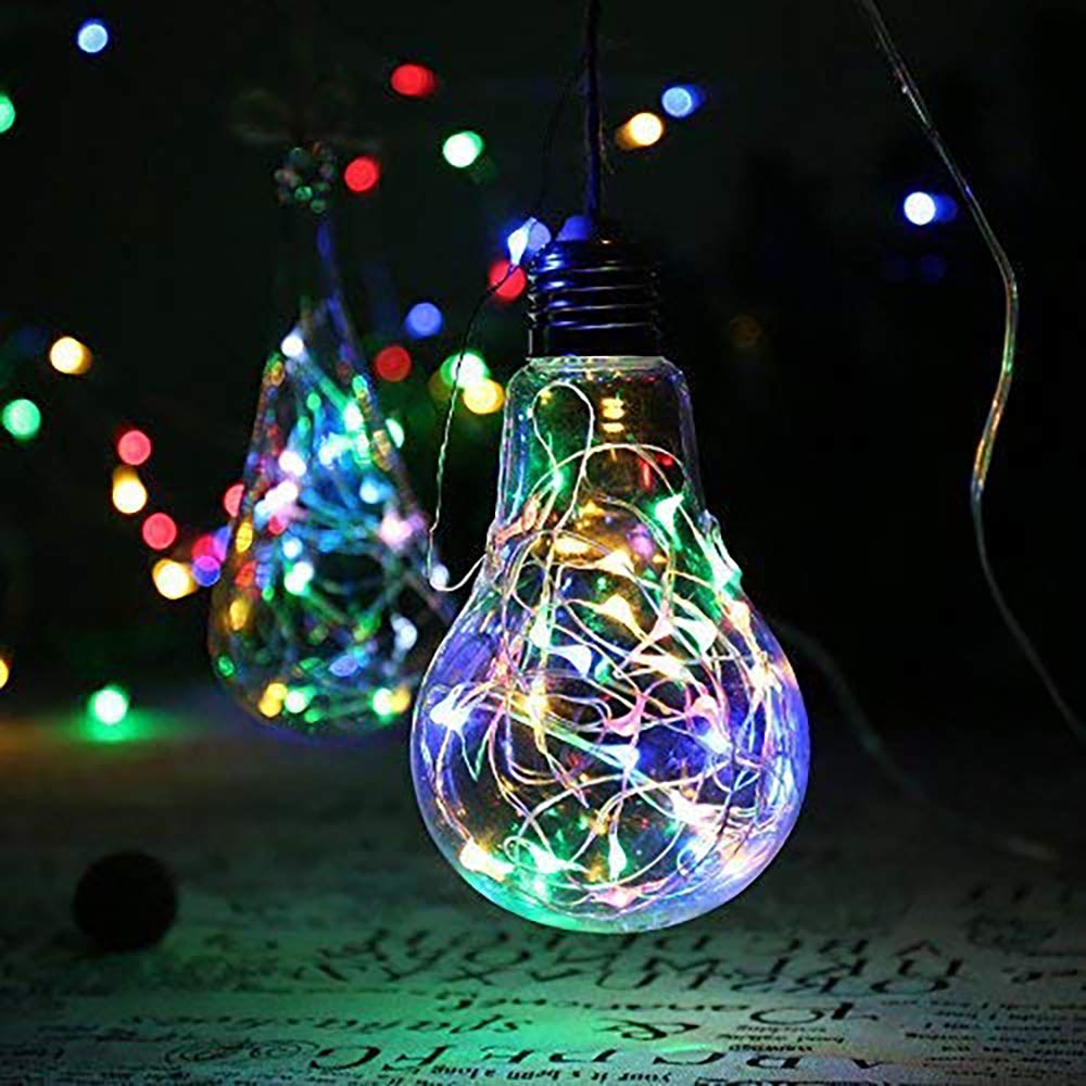 Mumuxi 10Ft Multicolor Led String Lights, 30 Leds, Battery Powered, Waterproof, Indoor/Outdoor Use, Model Fy-2032-004
