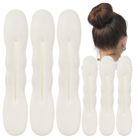 10 PCS Hair Bun Maker for Women Lazy Hair Curler Bun Clips Easy Magic Snap Roll Sponge Bun Donut Hair Maker for Women With Hair