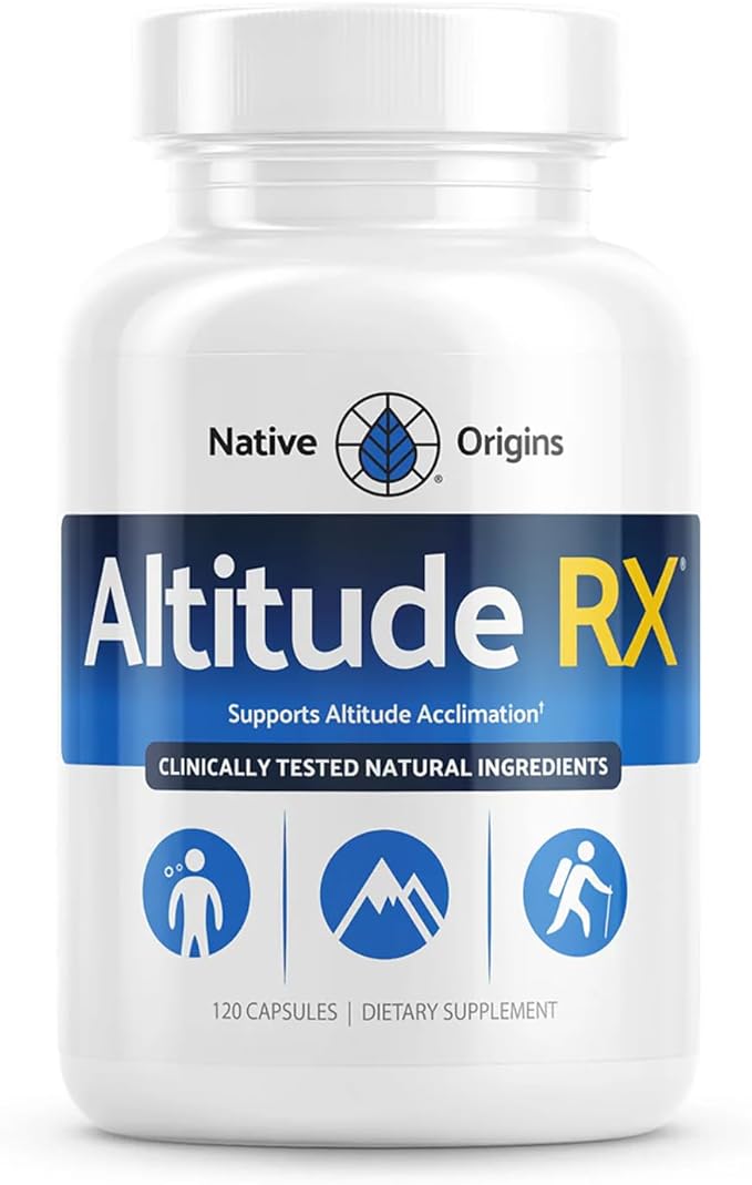 Altitude RX OxyBoost Complex. Altitude Formula for Acclimation to Ski or Mountain Trips with Vitamin C, Alpha Lipoic Acid...