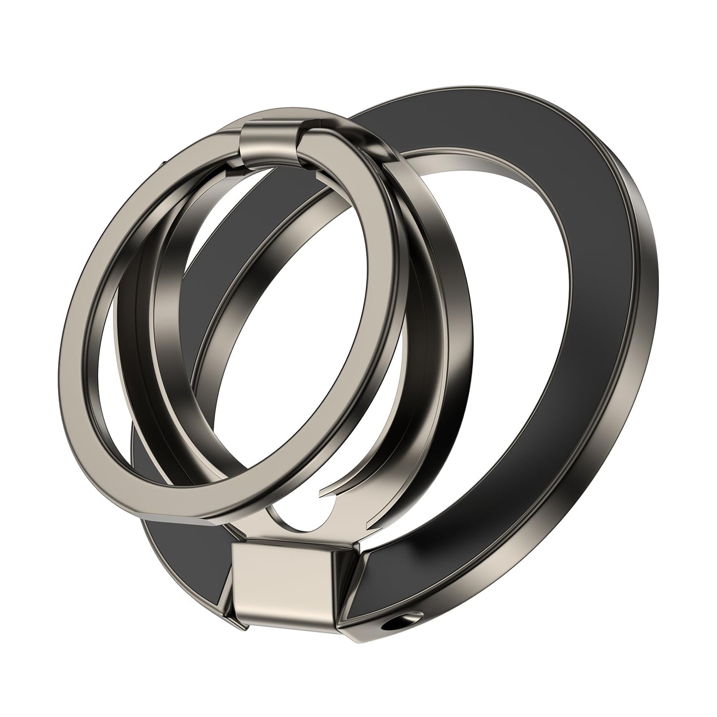 Magnetic Phone Ring Holder For Magsafe Dual-Side Magnetics, Removable Magsafe Phone Grip With Kickstand For Samsung Galaxy S25 S