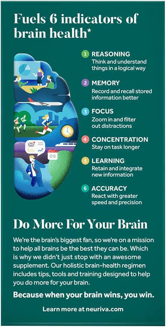 Neuriva Neuriva Original Brain Performance (90 Count), Brain Support Supplement, 90 Count