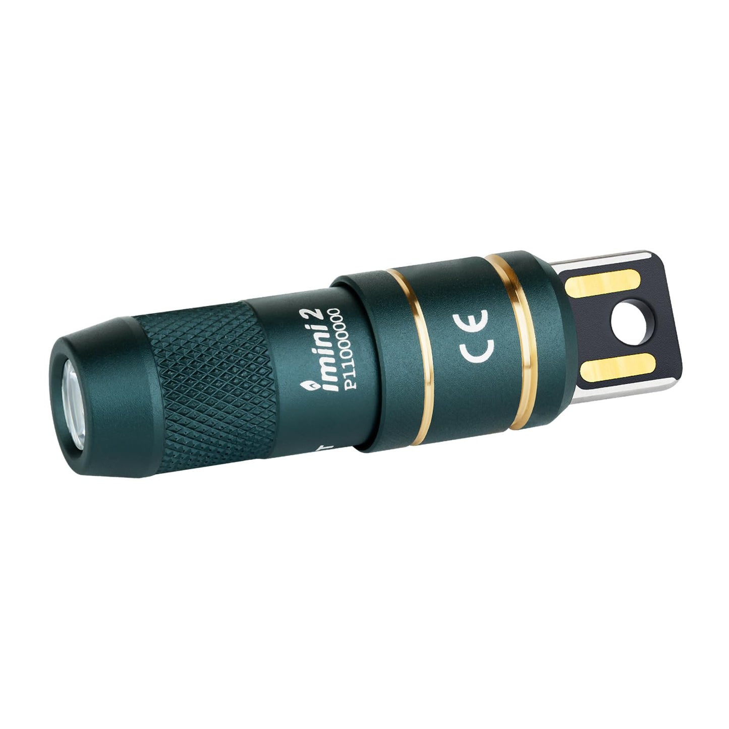 OLIGHT IMINI 2 Keychain Flashlight, 50 Lumens, Aluminum, 1 Pack, Dream Blue, Model IMINI2-DB-300000