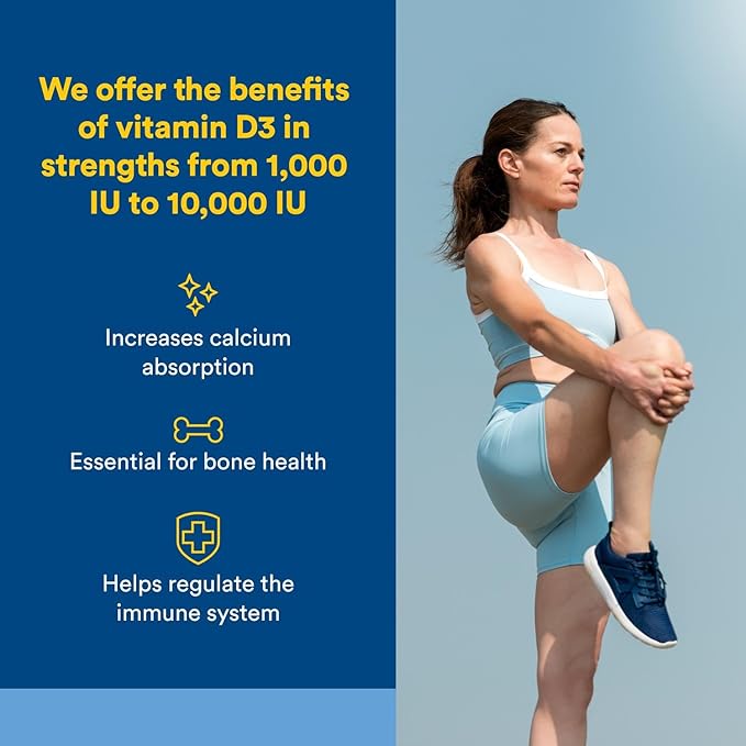 Natural Factors - Vitamin D3 2000 IU, Supports Healthy Bones, 240 Soft Gels