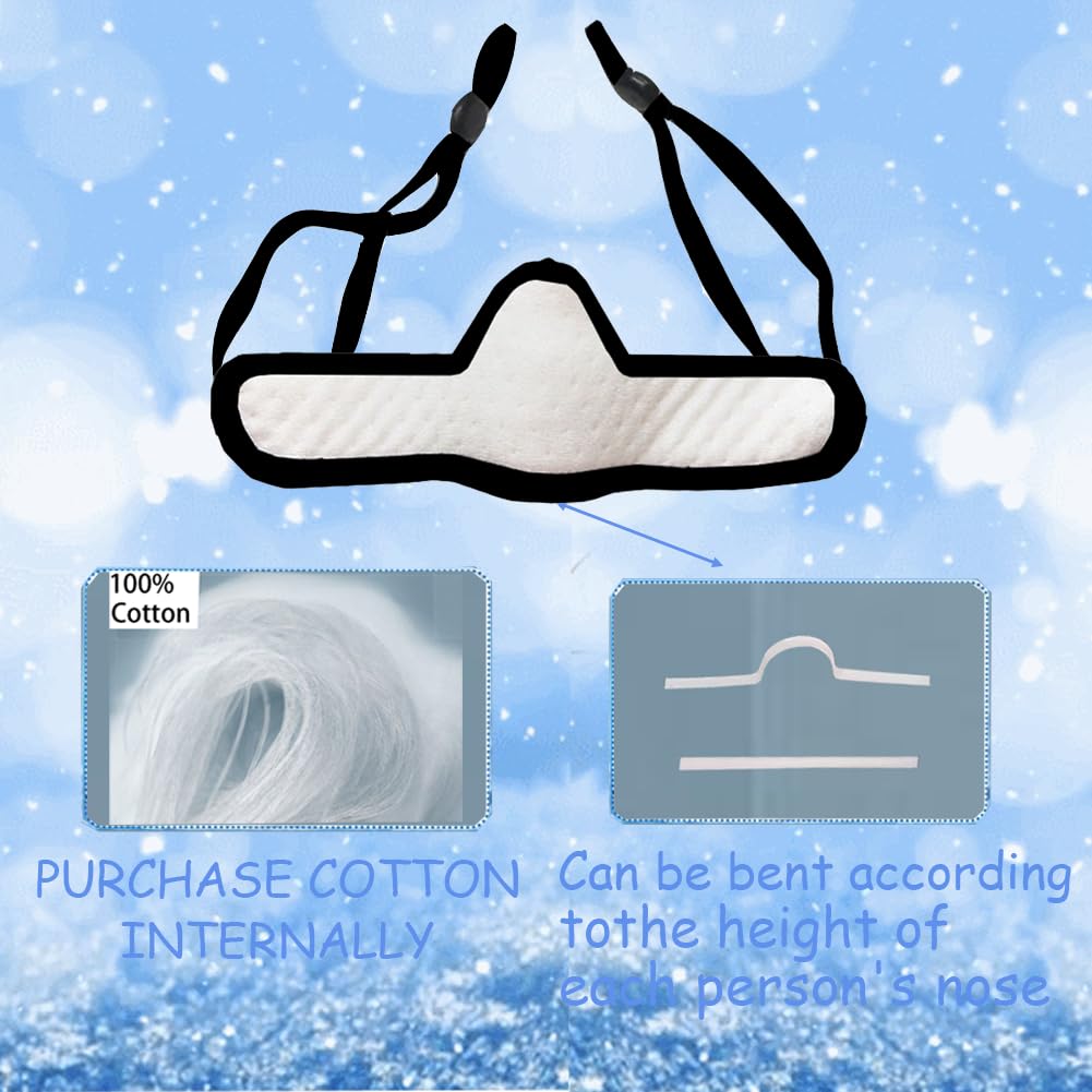 CMRCOYO Nasal Strips For Sleeping Nose Warmer for Women Men Outdoor Activities Cold Protection Dust Anti Pollen Air Conditioning (2)