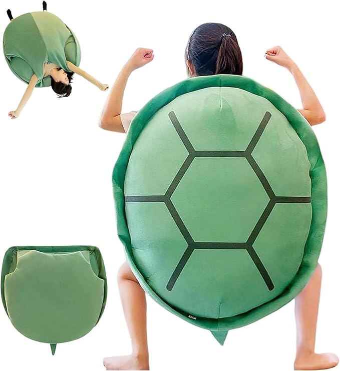 Wearable Turtle Shell Pillows,40in Tortoise Plush Pillow,Giant Wearable Turtle Shell Pillow ,Removable Oversized Doll Thro...