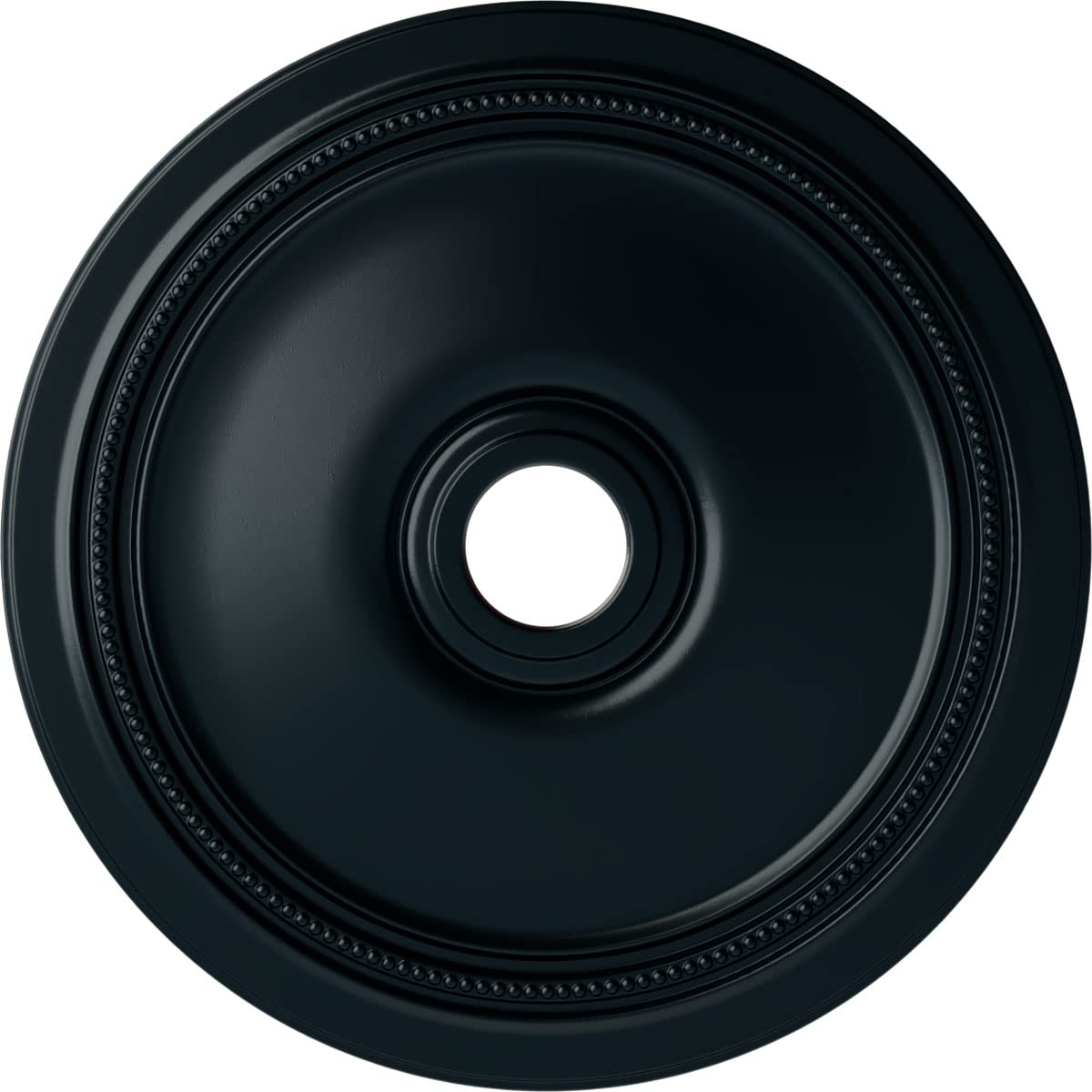 Ekena Millwork Cm24Dinsf Diane Ceiling Medallion, 24Od X 3 5/8Id X 1 1/4P (Fits Canopies Up To 6 1/4), Hand-Painted Night Shade