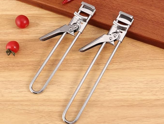 Jar Openers for Seniors, Jar Opener Gripper, Can Opener Manual, Adjustable Stainless Steel Jar Opener for Children and the Elderly. (1)