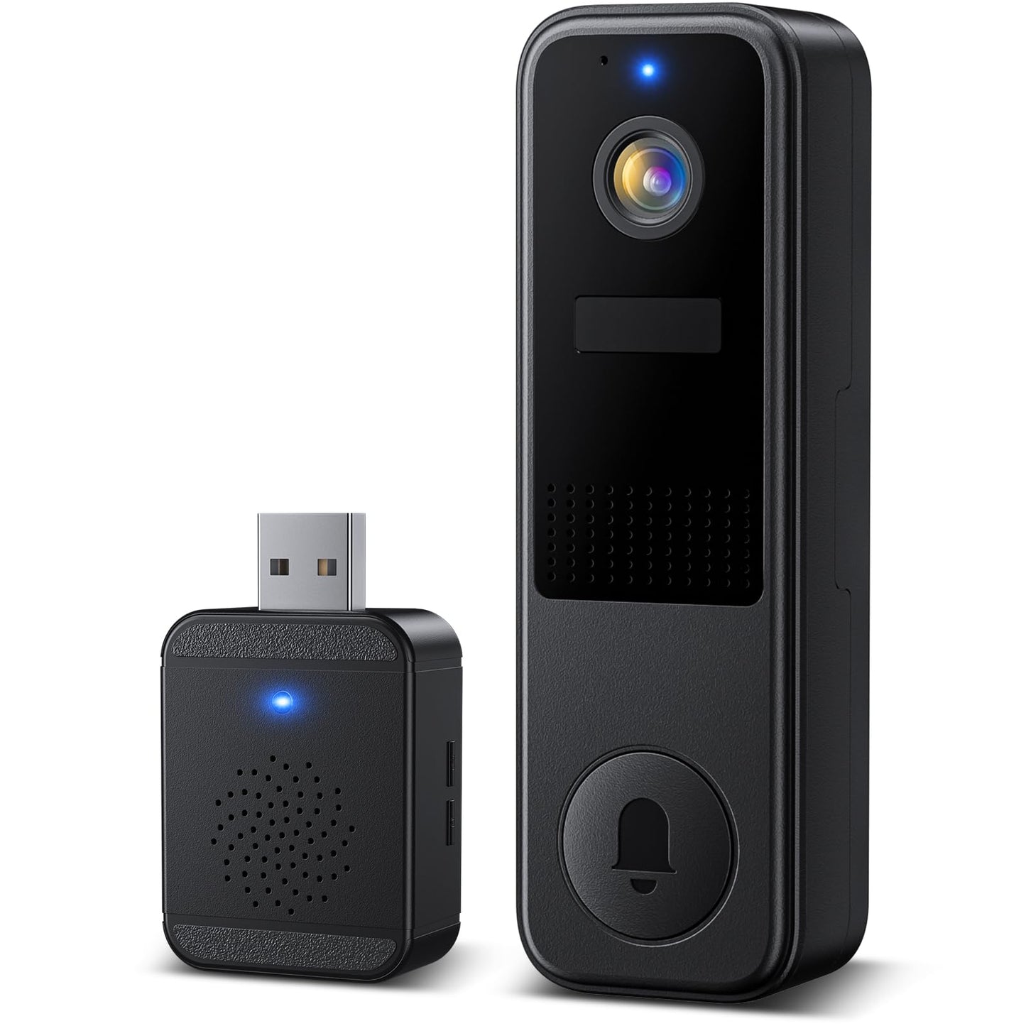 Belleye DB4 2K Battery Video Doorbell, Smart Wireless Doorbell Camera with Ring Chime, Live View with Two-Way Talk, AI Detection and Real-Time Notification, Compatible with Alexa and Vicohome