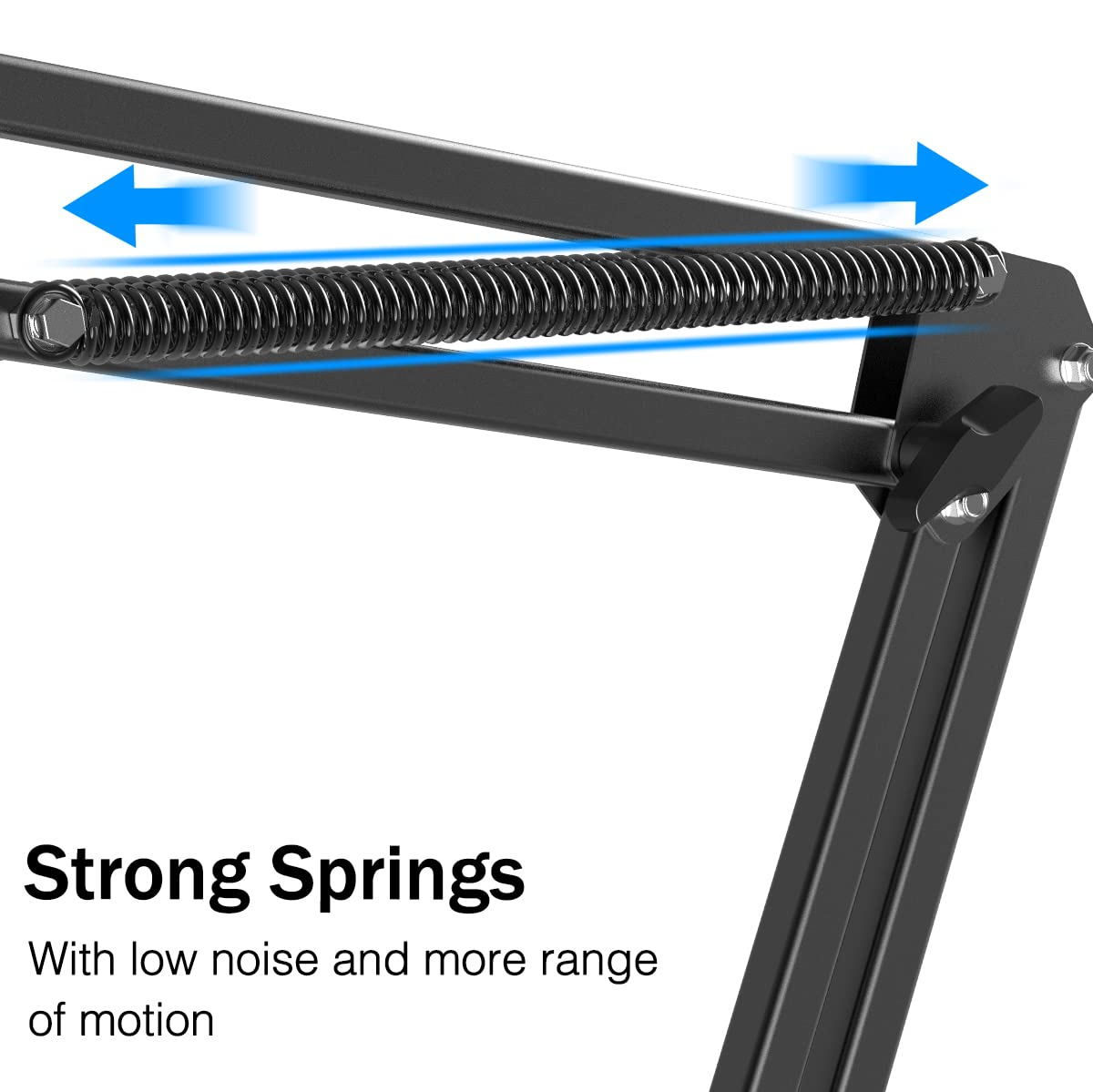 Microphone Arm Stand, Fifine Suspension Boom Scissor Mic Stand With Heavy Duty Clamp, 3/8 To 5/8 Adapter, For Voice-Over, Gaming