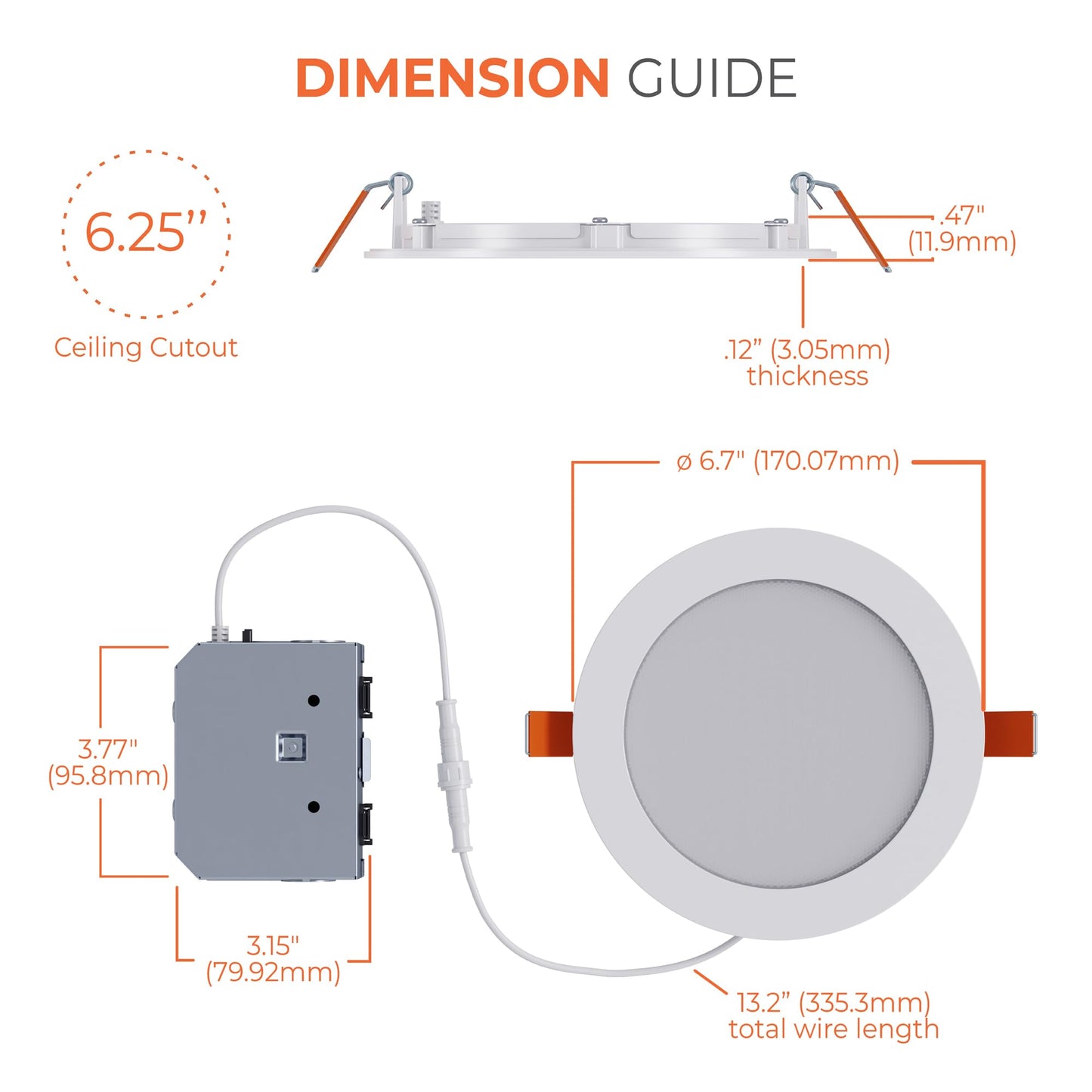 HALO HLB 6 inch LED Recessed Lighting Canless Dimmable Ceiling and Shower Light with Selectable Lumens and Color Temperature 2700K-5000K Wet Location Indoor Outdoor Sofit Downlight - HLBLSFS5-6PK