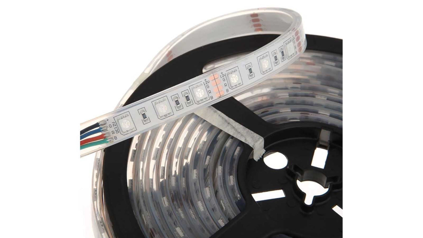 T-H Marine Led Strip Light Kit - Rgb Color Change, Waterproof Plastic, Black, Model Led-Pbdk20Rgb-Dp