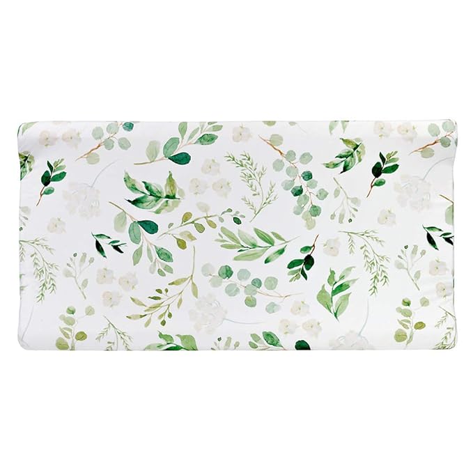 Changing Pad Cover – Ultra Soft Diaper Changing Pad Table Sheets for Girls Boys Pure Cotton Safe and Snug Cradle Sheets Machine Washable Fit 32"/34'' x 16"Pad