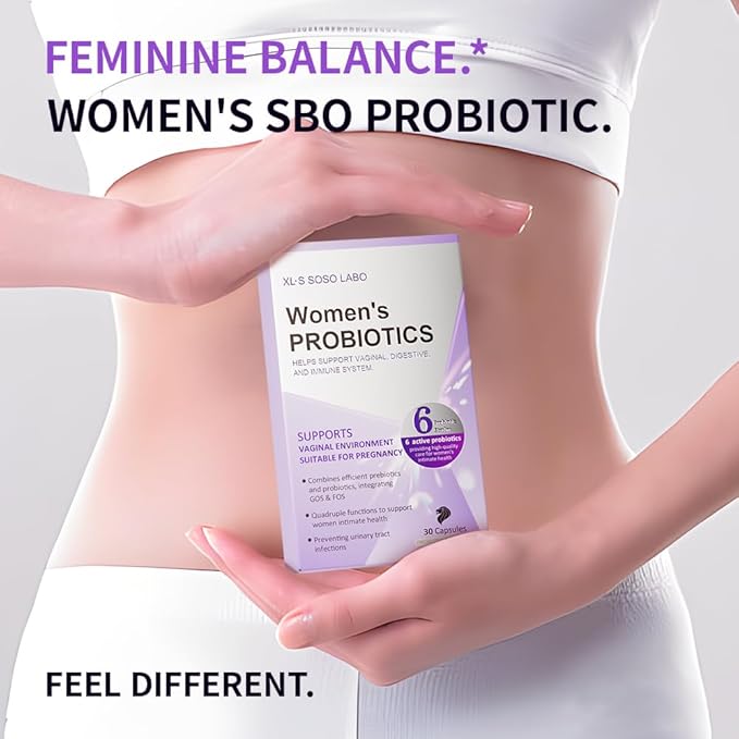 URO Viginal Probiotics for Women – 20B CFU with Prebiotics, Vaginal Health & pH Balance Support – 30 Capsules | Clinically Studied Strains for Immune & Urinary Wellness