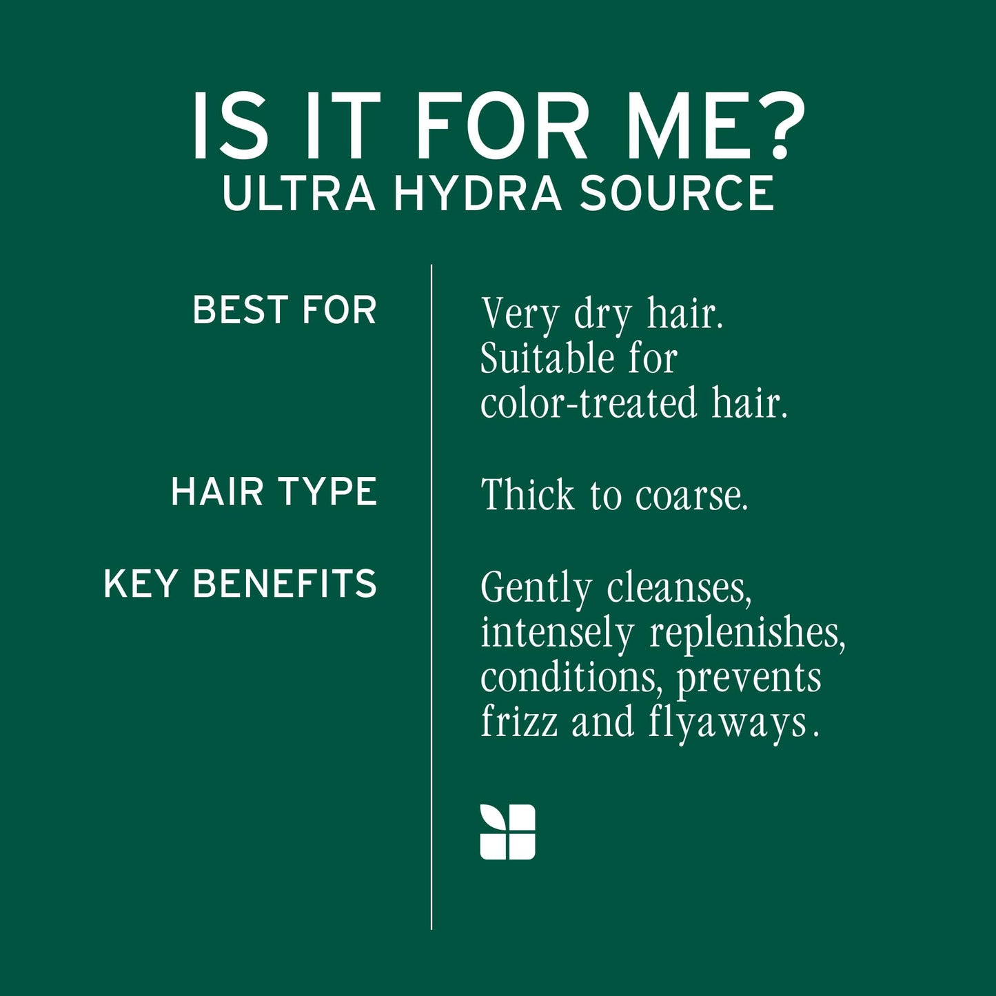 BIOLAGE Ultra Hydra Source Deep Treatment Mask - Intense Hydration, For Very Dry, Thick Hair, With Micro-dosed with Cupuau Butte