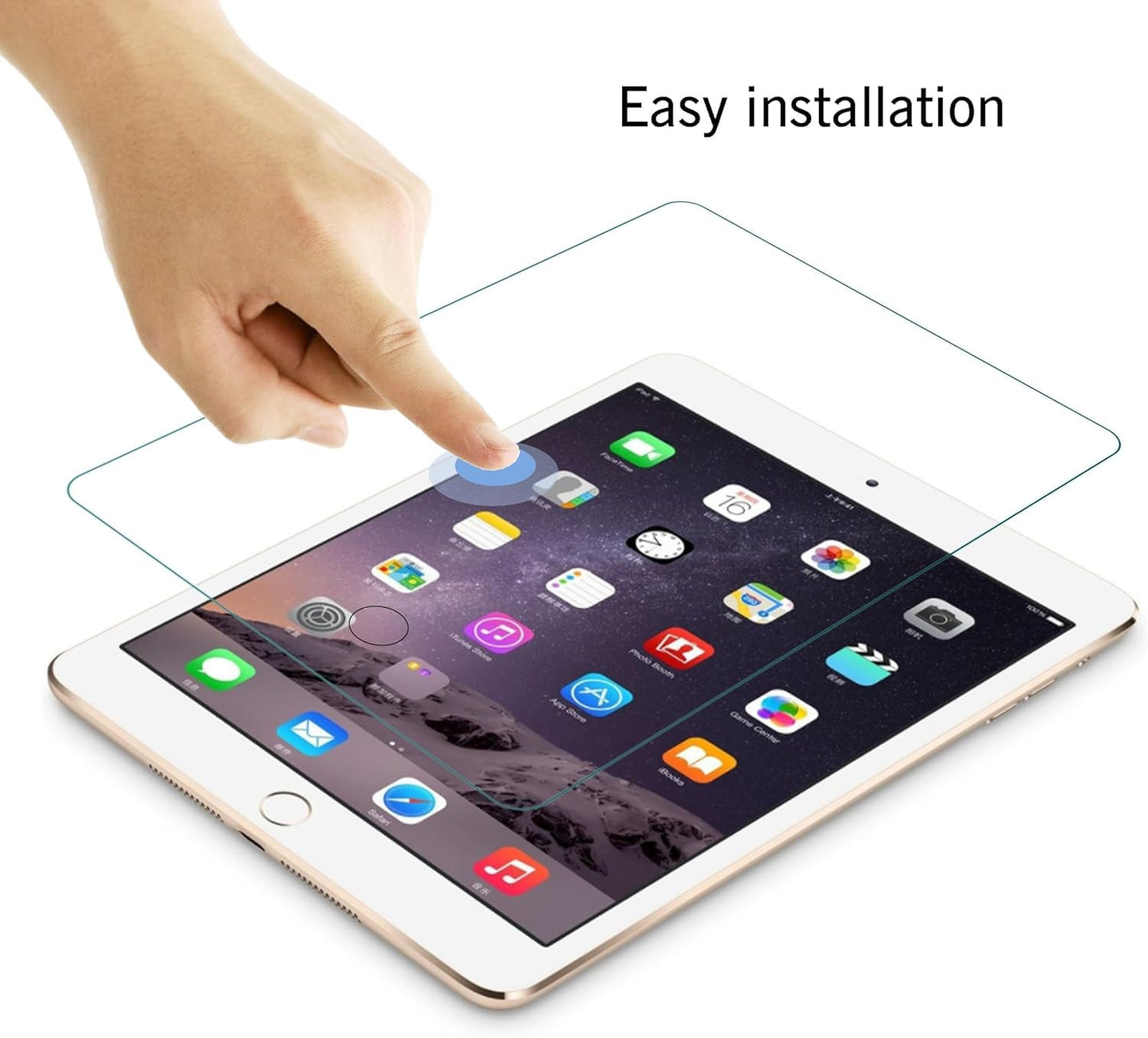 Ailun Screen Protector For Ipad (9.7-Inch,2018/2017 Model,6Th/5Th Generation),Ipad Air 1,Ipad Air 2,Ipad Pro 9.7-Inch 2016,Tempe