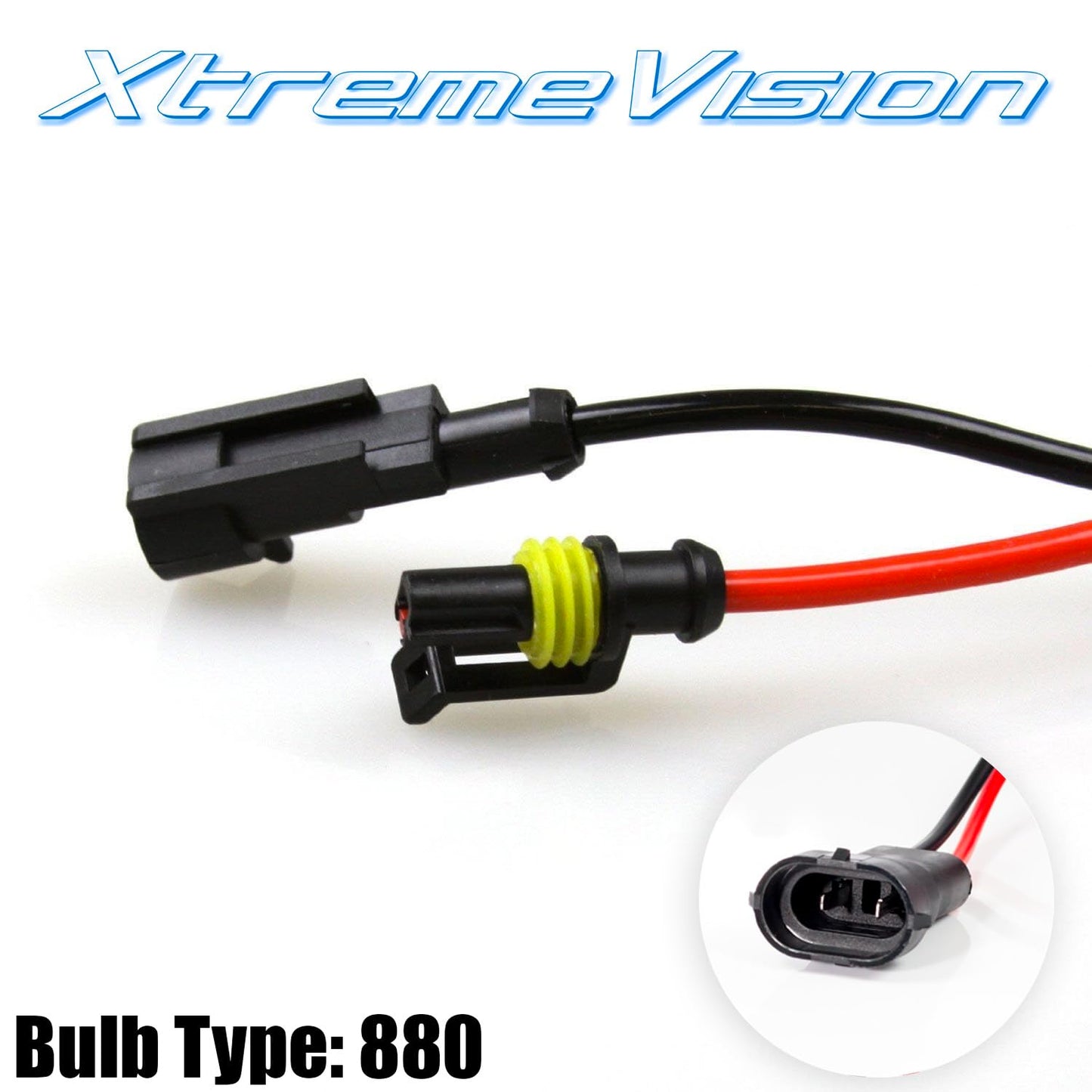 Xtremevision Hid Xenon Replacement Bulbs 880/881 - 30000K Deep Blue (1 Pair) - Model Dc