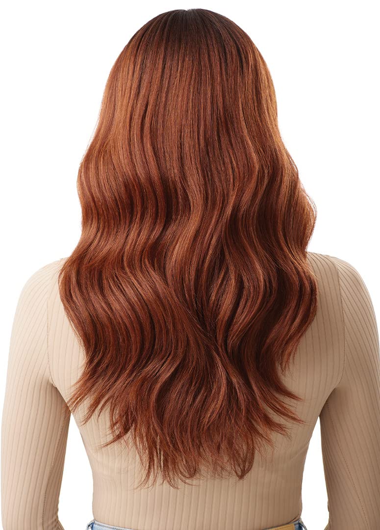 Outre SleekLay Part HD Lace Front Wig GENEVIVE (DR4-BL Sandy Blonde)